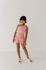 One-Shoulder Ribbed Tank