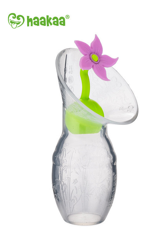 Haakaa Silicone Breast Pump Flower Stopper 1pk - HoneyBug 