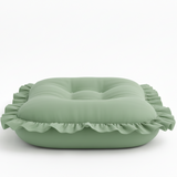 Green Ruffle Baby Lounger Cover