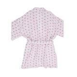 Winding Roses Stripe - Adult Kimono Robe