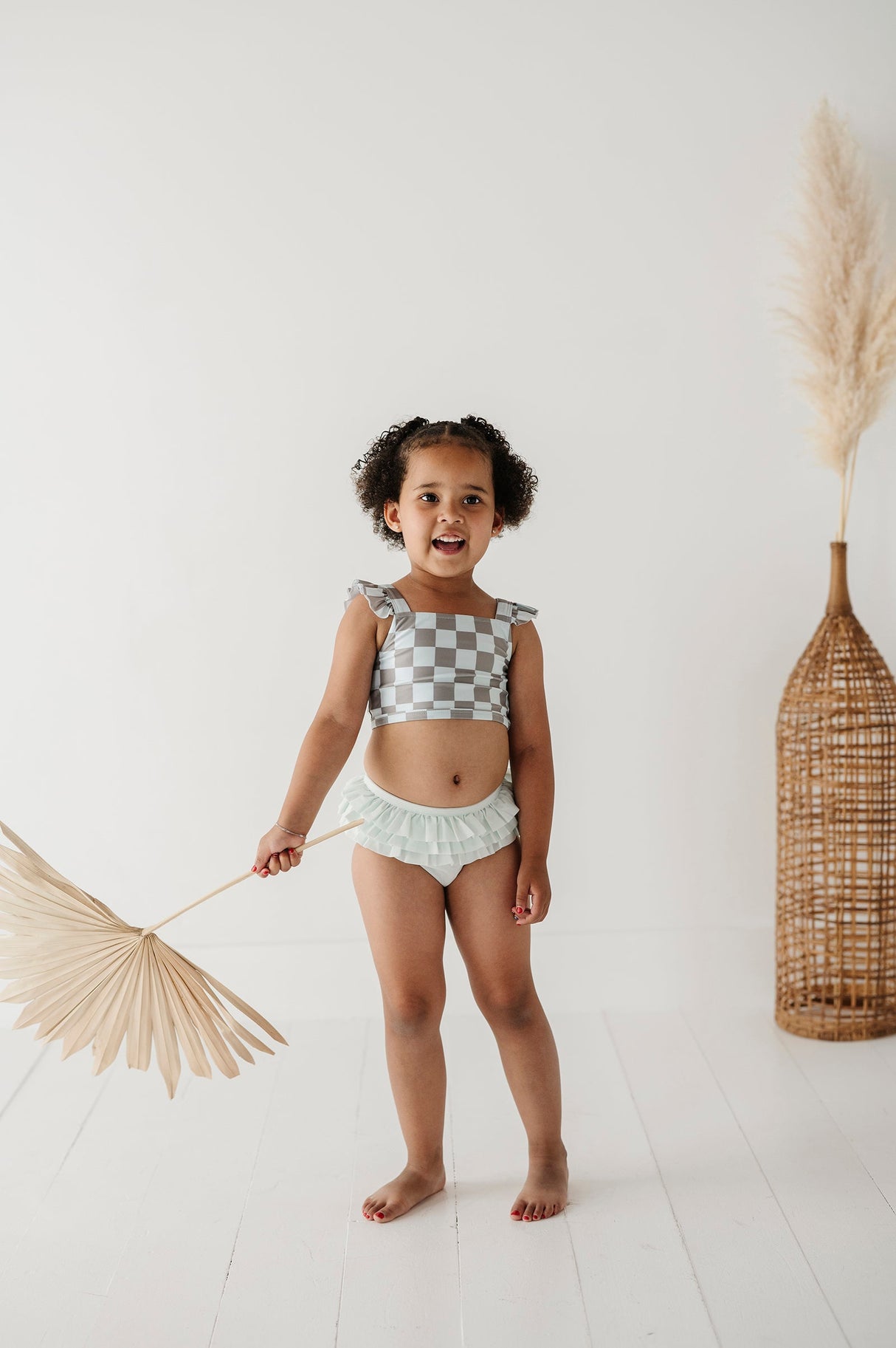 Girl's Two-Piece Swimsuit - HoneyBug 