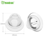 Haakaa Silicone Inverted Nipple Aspirators, 2 pk - HoneyBug 
