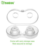 Haakaa Silicone Inverted Nipple Aspirators, 2 pk - HoneyBug 