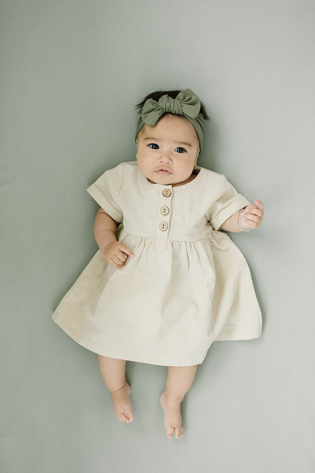 Olive Bamboo Head Wrap - HoneyBug 