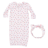 Joli Rosette - Kimono Gown & Knot Headband