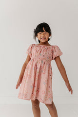 Peasant Bubble Sleeve Dress