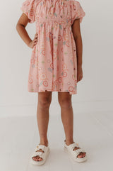 Peasant Bubble Sleeve Dress