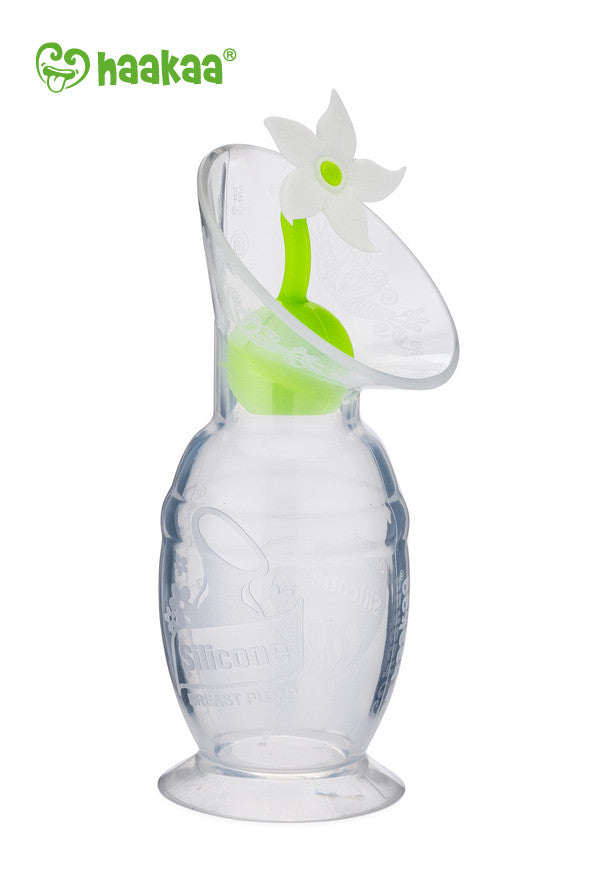 Haakaa Silicone Breast Pump Flower Stopper 1pk - HoneyBug 