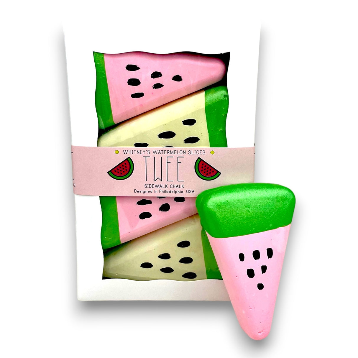 Watermelon Sidewalk Chalk - HoneyBug 