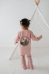 Girl's Raglan Sweatshirt - HoneyBug 