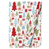 Christmas Merry Baby Bamboo Soft Stroller Blanket - HoneyBug 