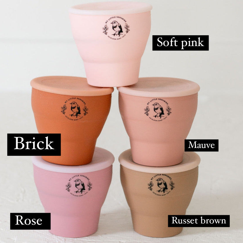 Silicone Snack Cups/Collapsible Snack Cups