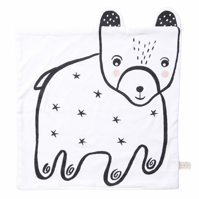 Organic Snuggle Blanket - Bear - HoneyBug 