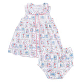 Julep's Floral Patchwork - Jill Dress Sleeveless with Bloomer