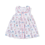 Julep's Floral Patchwork - Jill Dress with Bloomer & Knot Headband Set