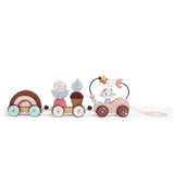 Pull along activity train "After The Rain" collection