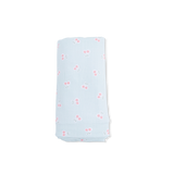 Tiny Cherry Stripe - Swaddle Blanket