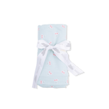 Tiny Cherry Stripe - Swaddle Blanket