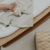 Coco Ivory Waffle Knit Blanket