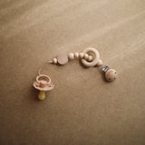 Silicone Pacifier Clip | Mila - HoneyBug 