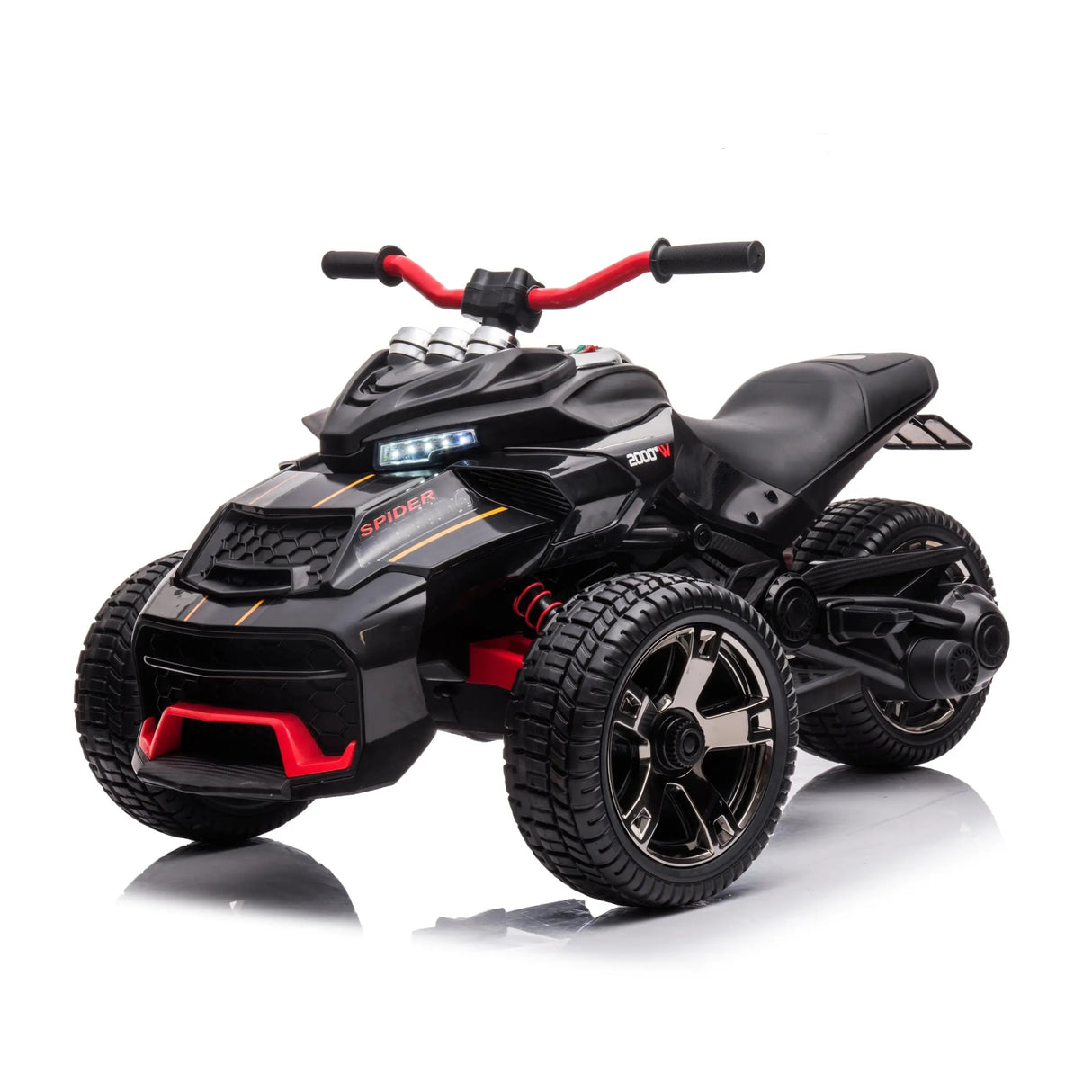 24V Freddo Spider 2 Seater Ride-On 3 Wheel Motorcycle