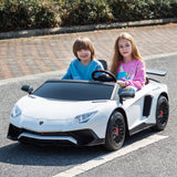 24V Lamborghini Aventador 2 Seater Ride On Car for Kids: Advanced Brushless Motor & Differential for High-Octane Fun