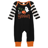 My First Halloween Soft Cotton Baby Romper - HoneyBug 