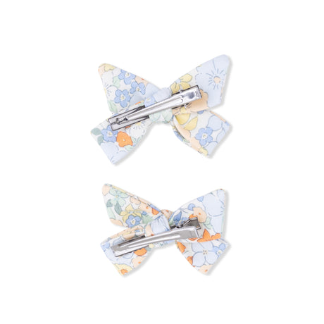 Georgia Floral - 2 Pack Bow Clips