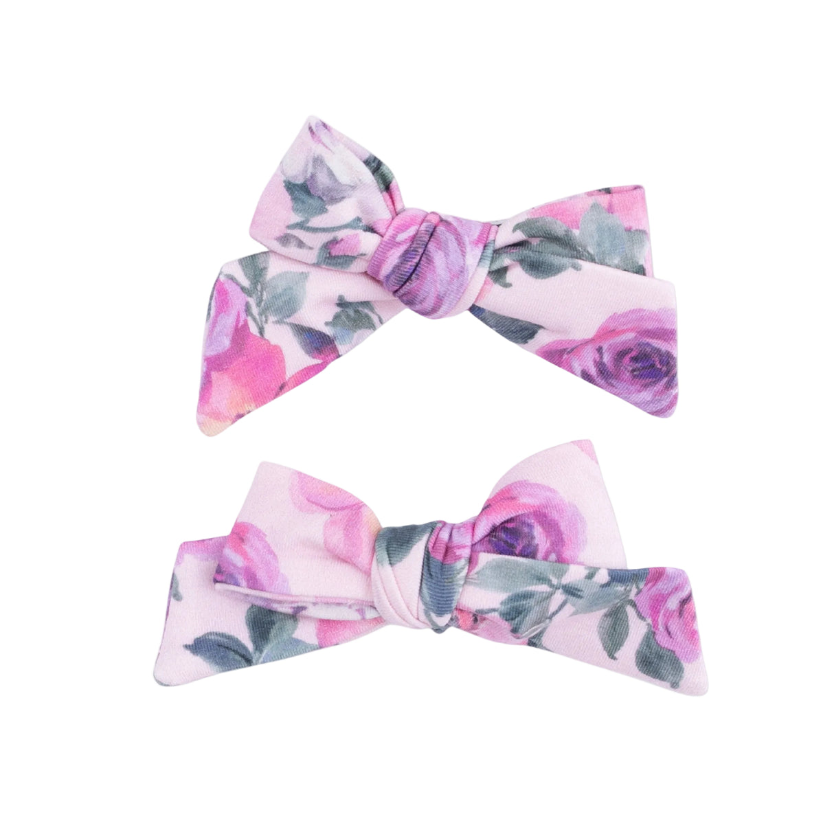Rose Abundance - 2 Pack Bow Clips
