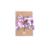 Rose Abundance - 2 Pack Bow Clips