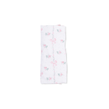 Dainty Buds and Bows - Ruffle Burp Cloth