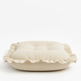 Cream Ruffle Baby Lounger Cover