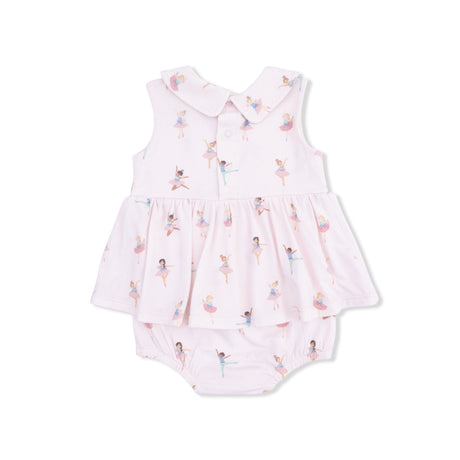 Petite Ballet - Peter Pan Collar Bubble with Skirt