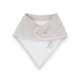 Cotton Muslin + Fleece Bandana Bib 4 Pack - Tropical Leaf - HoneyBug 
