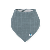 Cotton Muslin + Fleece Bandana Bib 4 Pack - Woof - HoneyBug 
