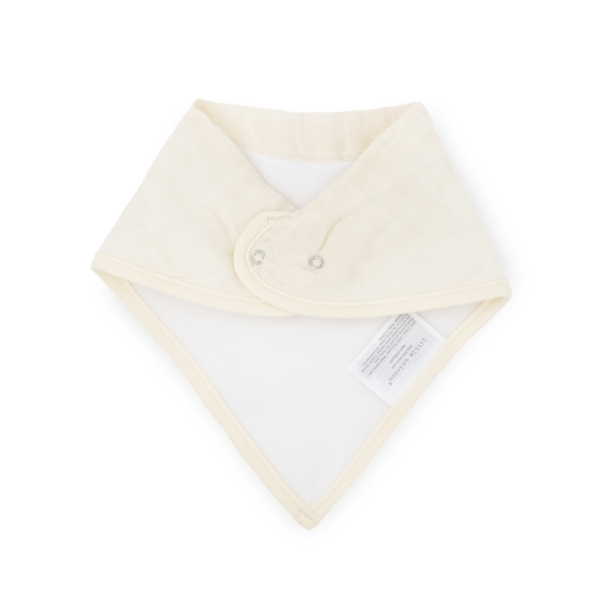 Cotton Muslin + Fleece Bandana Bib 4 Pack - Tropical Leaf - HoneyBug 