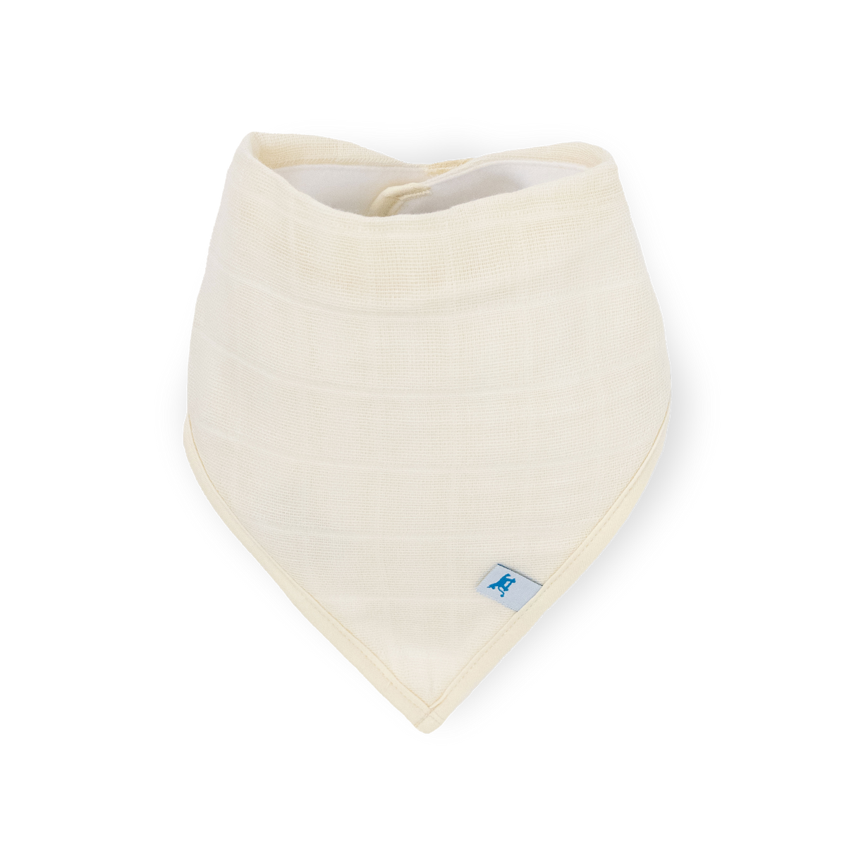 Cotton Muslin + Fleece Bandana Bib 4 Pack - Tropical Leaf - HoneyBug 