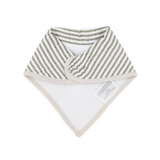 Cotton Muslin + Fleece Bandana Bib 4 Pack - Pressed Petals - HoneyBug 