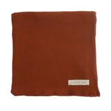 Rust Ribbed Stretch Swaddle