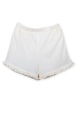 Ruched Tunic Set - Splashes on White - HoneyBug 