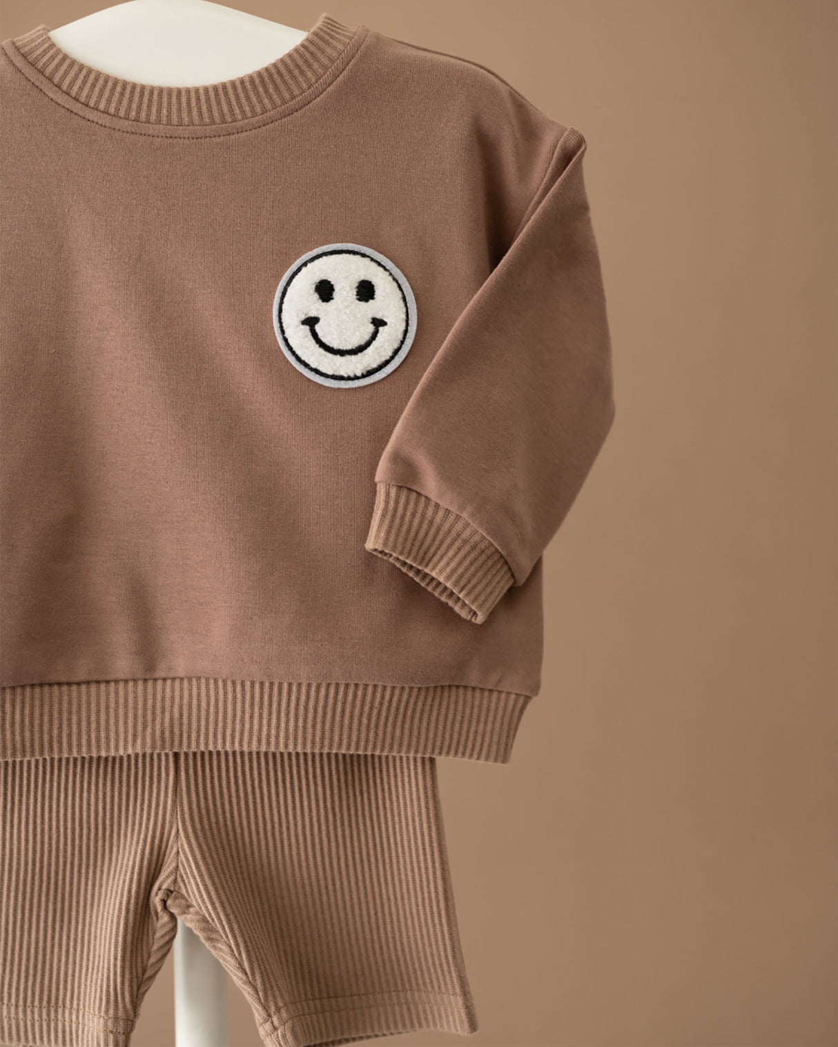 Biker Shorts Set | Mocha - HoneyBug 