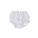 Kimberly Floral Stripe - Western Pearl Snap Dress & Bloomer
