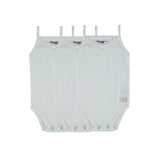 Ribbed White, Girl (Three Pack) - HoneyBug 