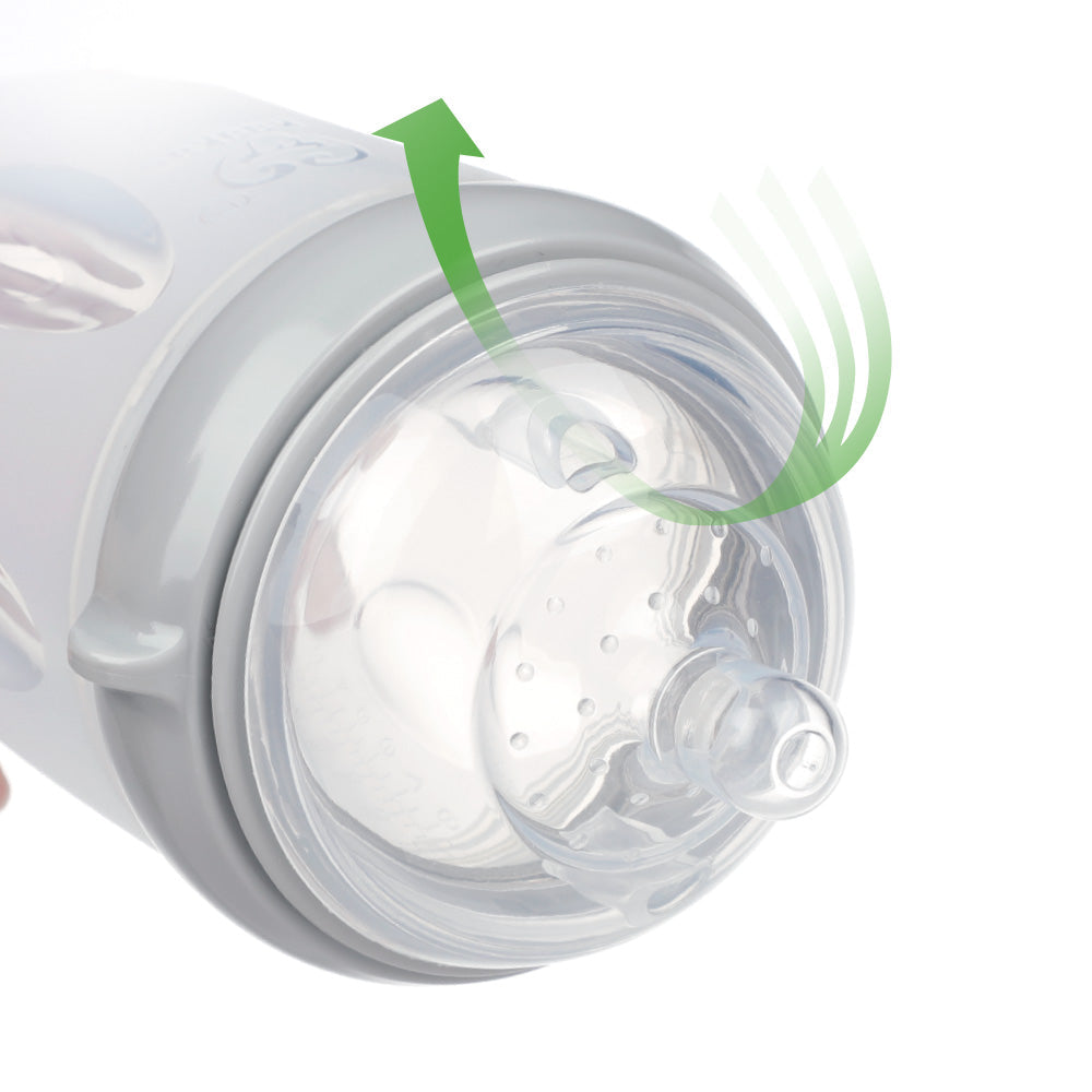 Haakaa Gen 3 Silicone Bottle Anti-Colic Nipple 2 pk - HoneyBug 
