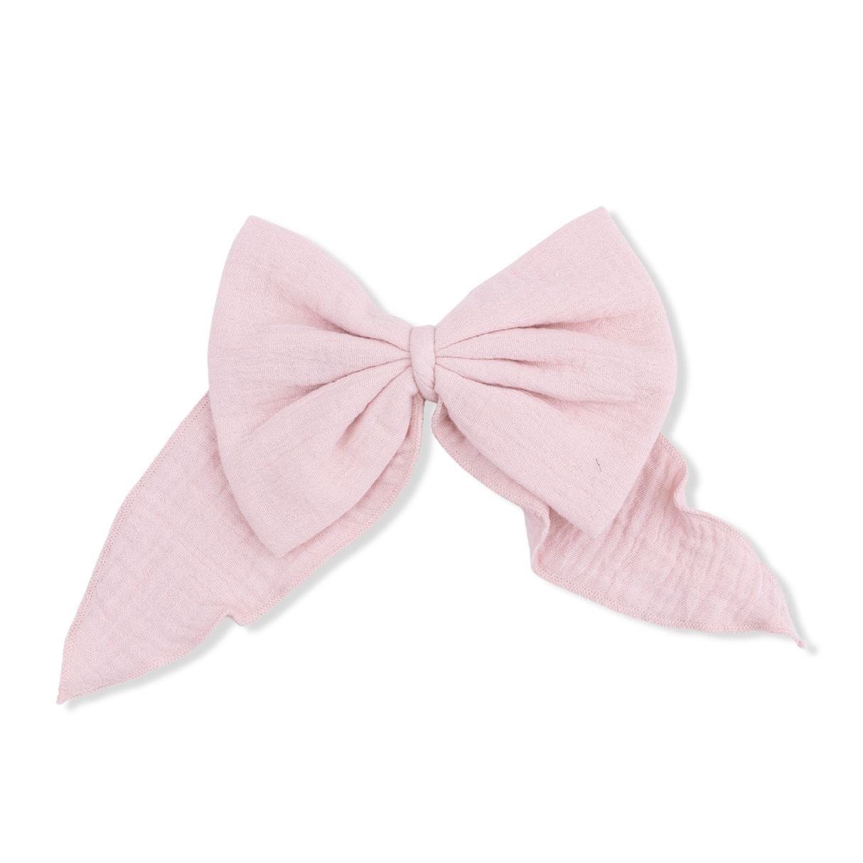 Solid Muslin Lotus - Large Bow