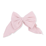 Solid Muslin Lotus - Large Bow