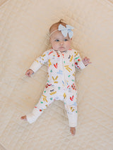 Bamboo Zip Romper | Pasta Club
