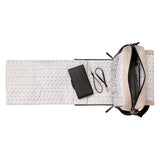 Boxy Backpack - Sand/Black - HoneyBug 