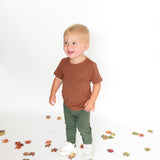 BAMBOO RIB LEGGINGS- Moss - HoneyBug 