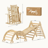 Tiny Land® 7-in-1 Montessori Climbing Set - HoneyBug 